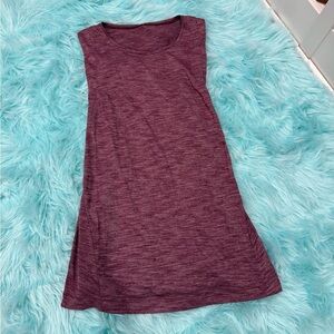 Lululemon Sleeveless Maroon Tank
